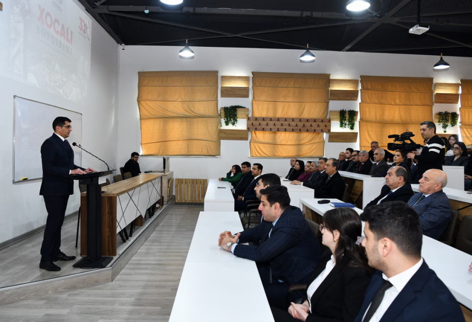 ADNSU-da Xocalı Soyqırımının 33-cü ildönümü qeyd edilib