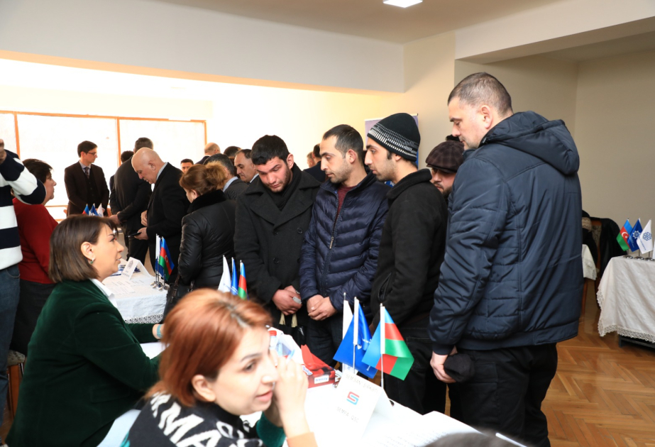 Gəncədə əmək yarmarkası: 15 müəssisə üzrə 100-ə yaxın vakansiya
