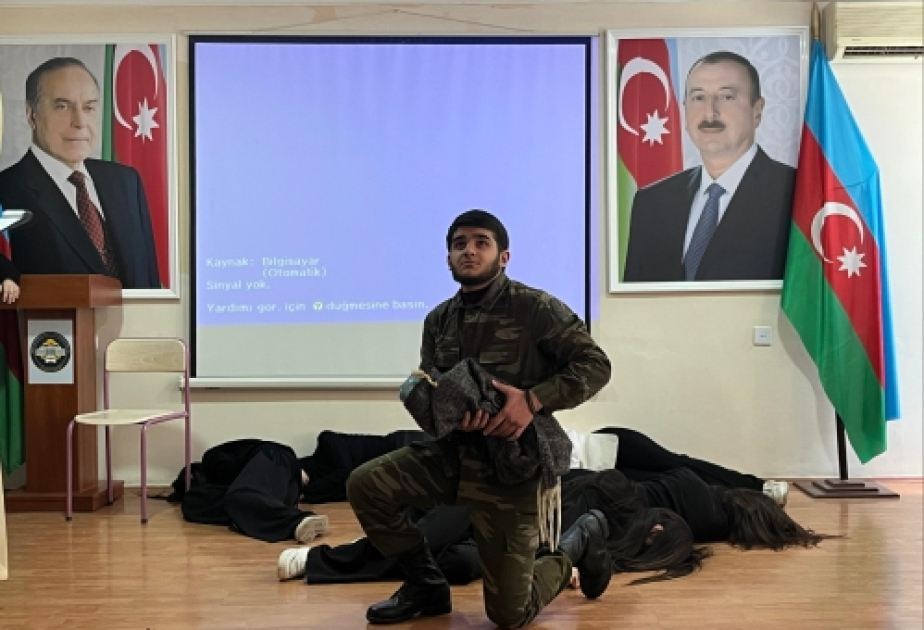Sosial İqtisadi Kollecdə Xocalı soyqırımına həsr olunmuş guşə yaradılıb