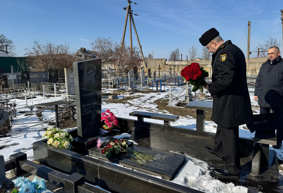 Азербайджанское государство не забывает своих героев: память Олега Бабака почтили в Полтаве