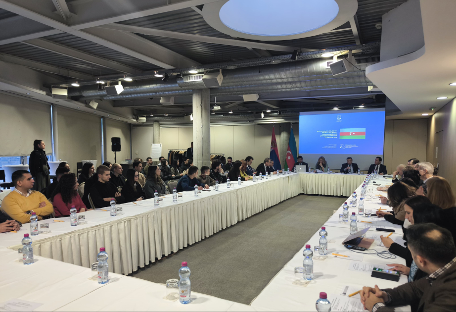 Serbiyada Xocalı soyqırımına həsr edilmiş dəyirmi masa təşkil olunub