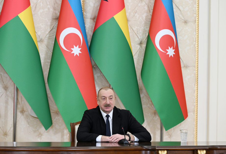 Präsident Ilham Aliyev: Politische Beziehungen zu Guinea-Bissau sind sehr gut