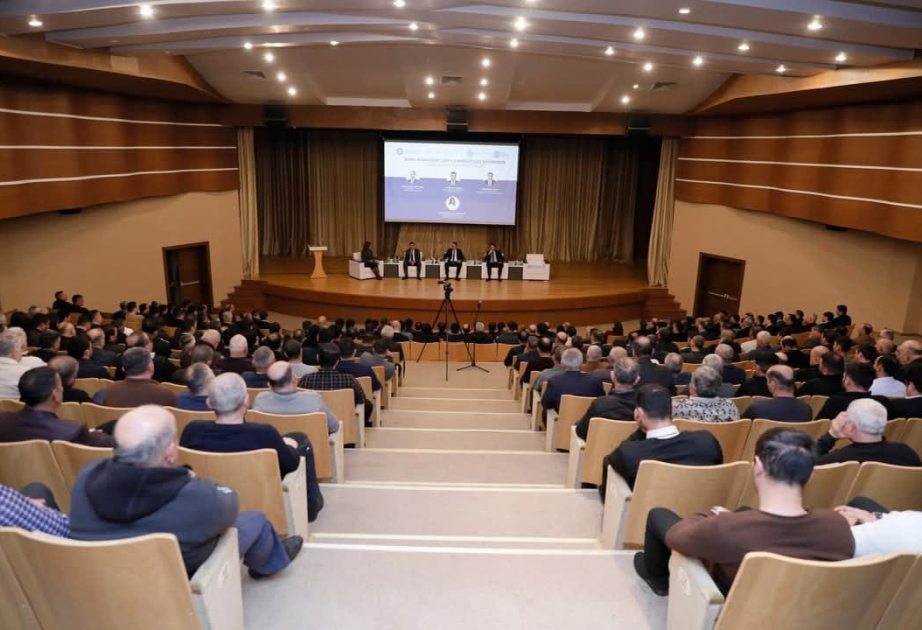 Ağdaşda “Əmək münasibətləri və məşğulluq: müasir çağırışlar və rəqəmsal həllər” mövzusunda konfrans keçirilib