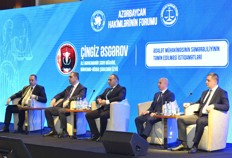 Se celebra el Foro de Jueces de Azerbaiyán