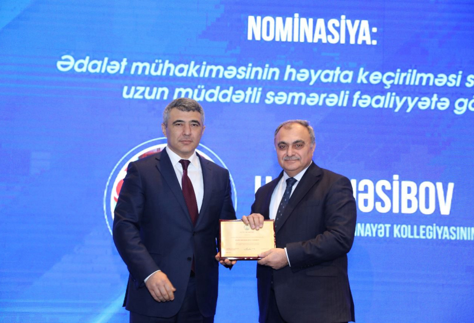“İlin hakimi” mükafatının qalibləri açıqlanıb