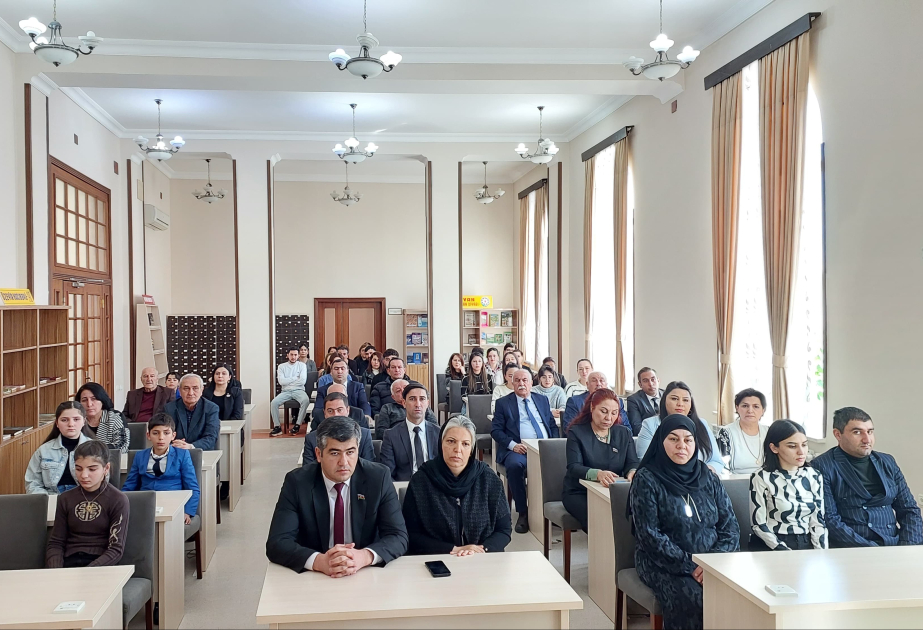 Naxçıvanda Hökumə Əliyevaya həsr edilən “Səma mələyi” adlı kitabın təqdimatı olub