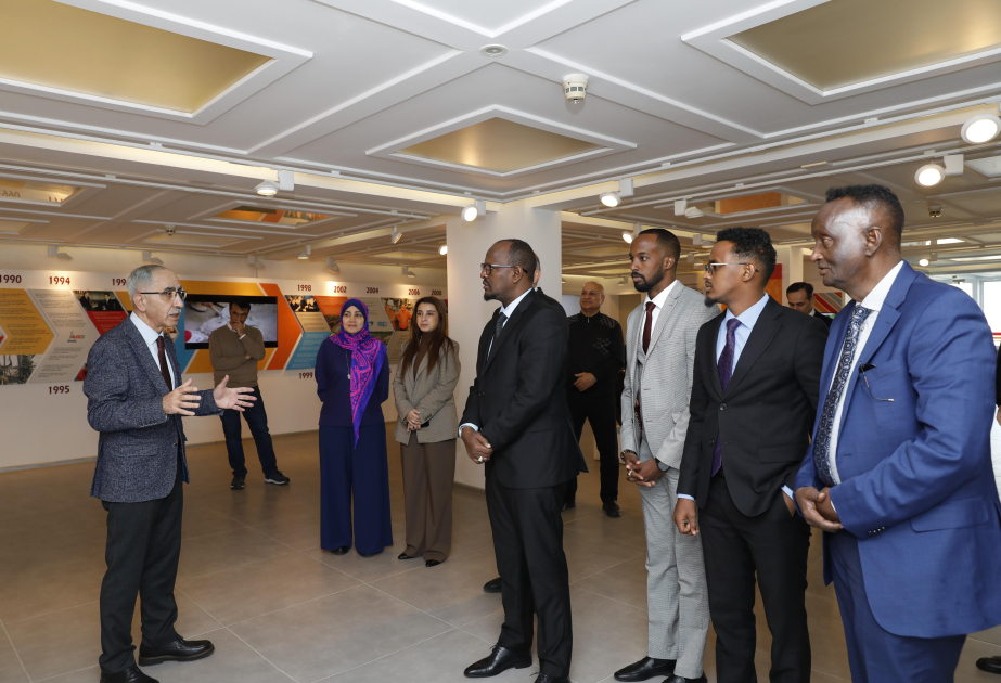 Somalinin neft və mineral ehtiyatlar naziri Səngəçal terminalında olub