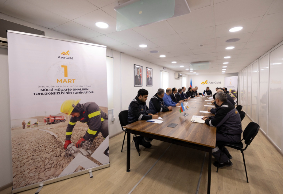 ЗАО AzerGold провело в Дашкесане мероприятие, посвященное Всемирному дню гражданской обороны