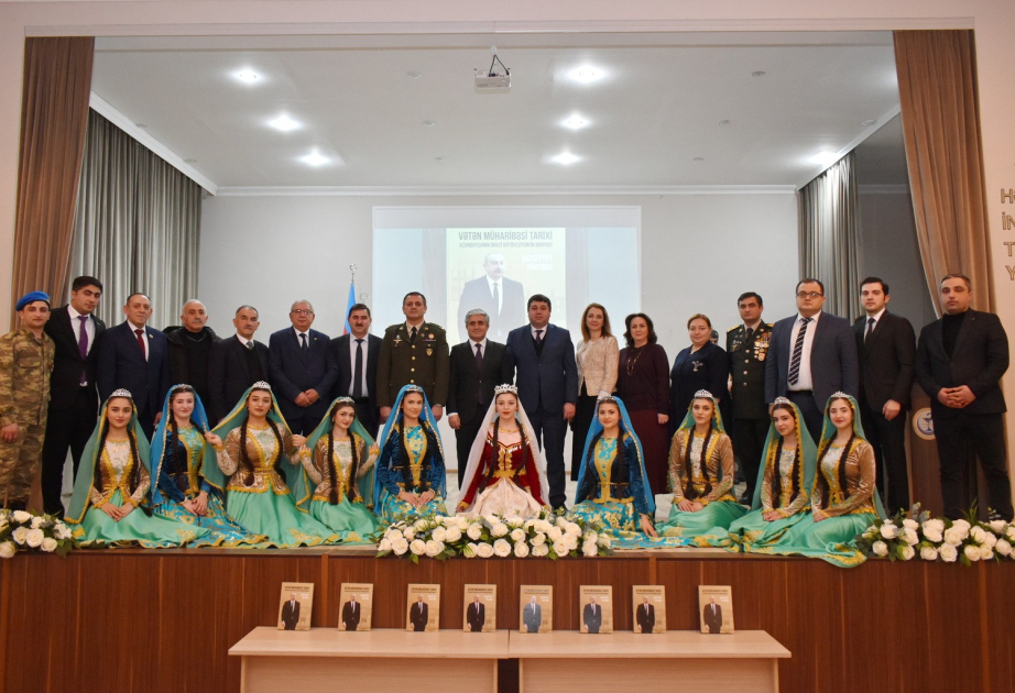 Yasamalda “Vətən müharibəsi tarixi – Şəxsiyyət faktoru” kitabının təqdimatı olub