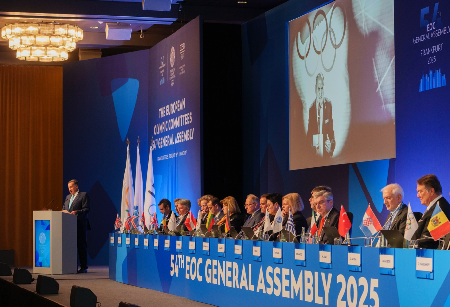 L’Azerbaïdjan représenté à l’Assemblée générale élective des Comités Olympiques Européens