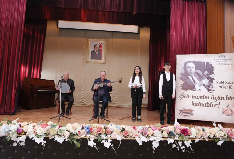 Şirvanda Nəbi Xəzrinin 100 illiyi qeyd edilib