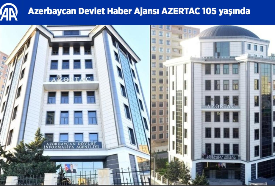 Türkiyə mediası AZƏRTAC-ın 105 illik yubileyini geniş işıqlandırıb