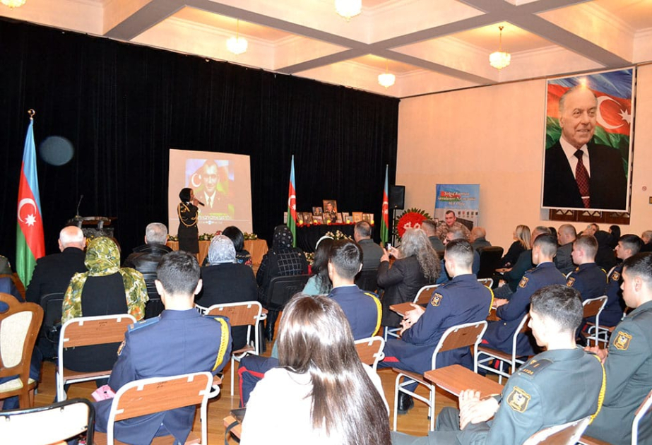 Aprel döyüşü şəhidinin anım mərasimi keçirilib