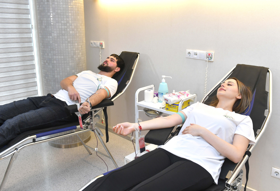 İdman ictimaiyyətinin könüllü qanvermə aksiyası keçirilir