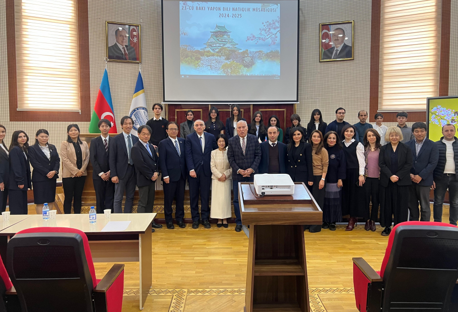 В БГУ прошел XXIII Бакинский конкурс ораторского искусства на японском языке