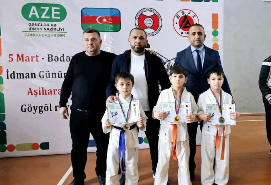 Aşihara karate növü üzrə Göygöl birinciliyi keçirilib