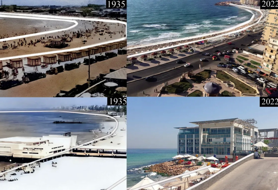Ancient Egyptian city of Alexandria —birthplace of Cleopatra — is crumbling into the sea at an unprecedented rate