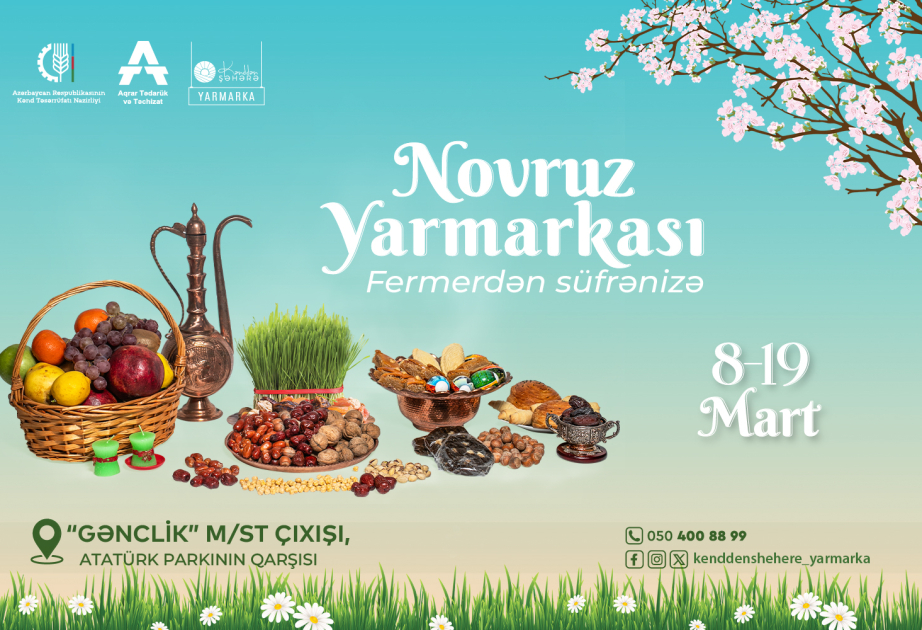 Bakıda “Kənddən şəhərə” Novruz yarmarkası təşkil olunacaq