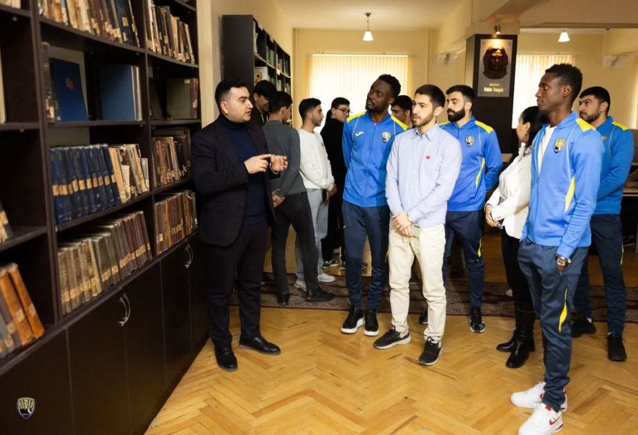 “Kəpəz”in oyunçuları Azərbaycan Dövlət Aqrar Universitetində olublar