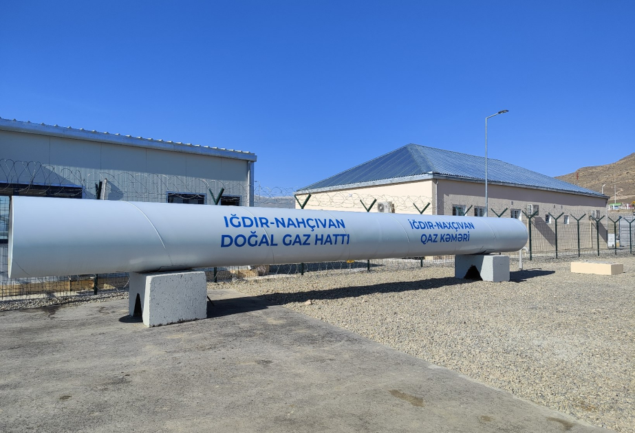 İğdır-Naxçıvan qaz kəməri Naxçıvanın enerji təhlükəsizliyinin dayanıqlığını təmin edəcək VİDEO