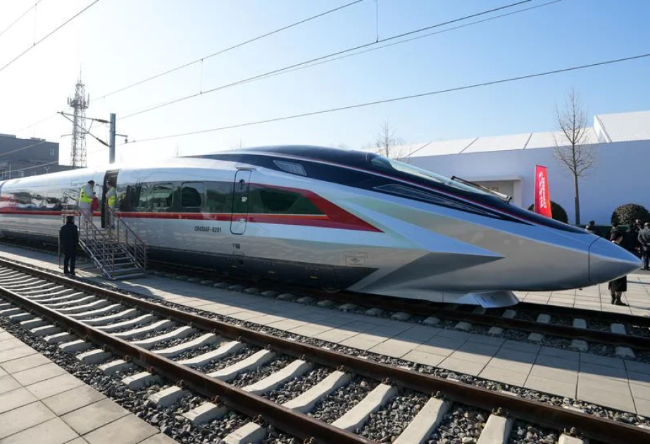 World's fastest high-speed train undergoing type tests in Beijing