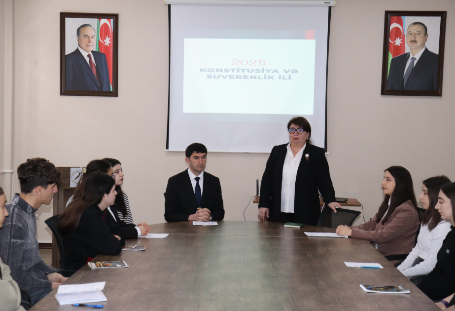 Qəbələdə “Konstitusiya və Suverenlik İli” ilə bağlı tədbir keçirilib