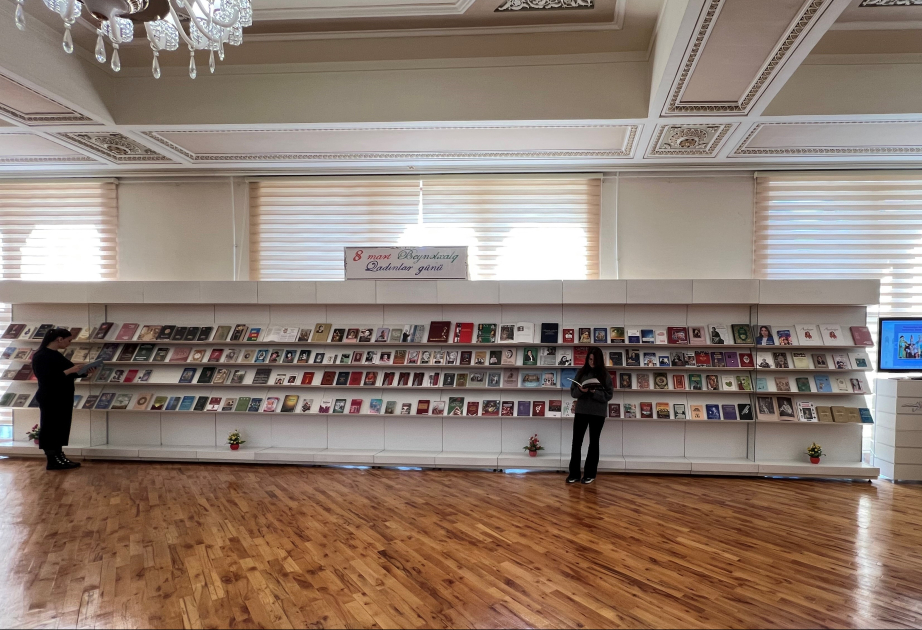 Milli Kitabxanada Beynəlxalq Qadınlar Gününə həsr olunan virtual və kitab sərgiləri təqdim edilib