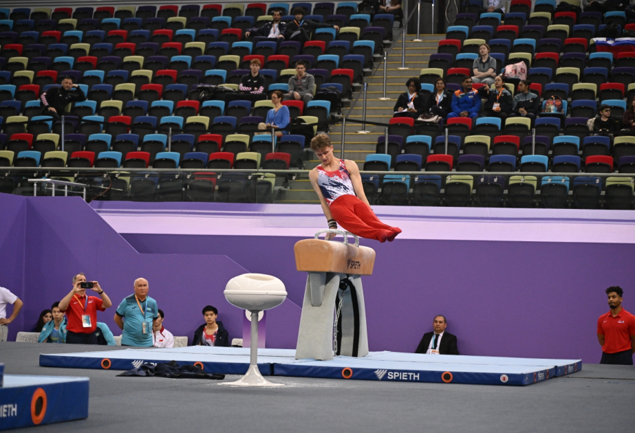 Azərbaycanın daha bir gimnastı Bakıdakı Dünya Kubokunda finala yüksəlib