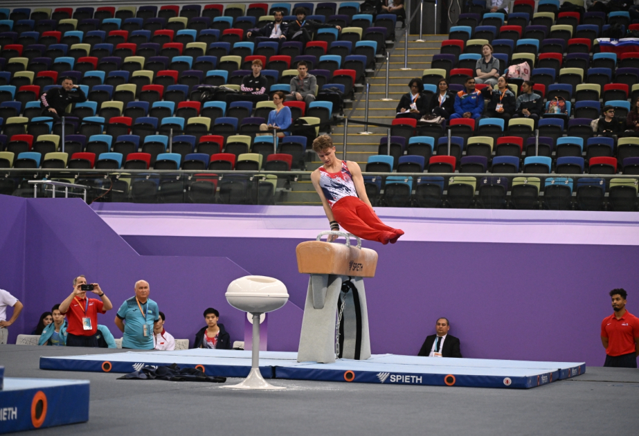 Otro gimnasta azerbaiyano llega a la final del Mundial de Bakú