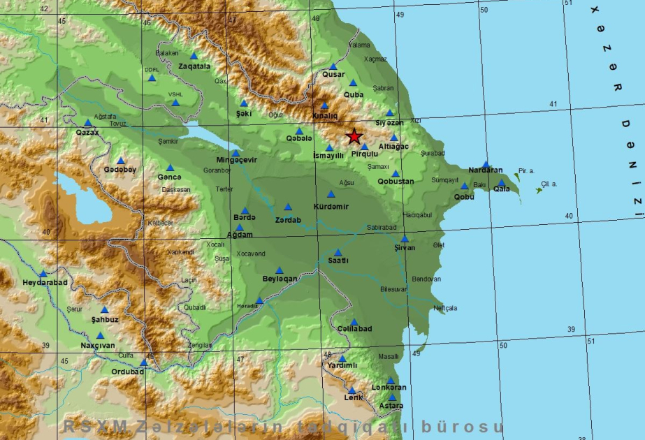 Magnitude 3.7 quake hits Azerbaijan’s Ismayilli district