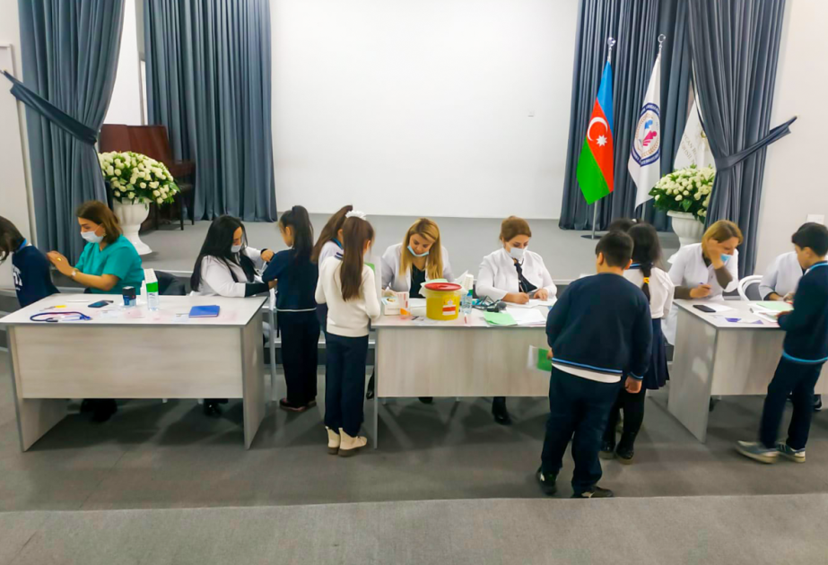 Bakı şəhəri üzrə yanvar-fevral aylarında 125 mindən çox uşaq icbari dispanserizasiyaya cəlb olunub