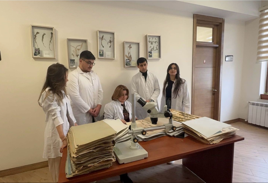 BDU-nun Biologiya fakültəsinin IV kurs tələbələri istehsalat təcrübəsində