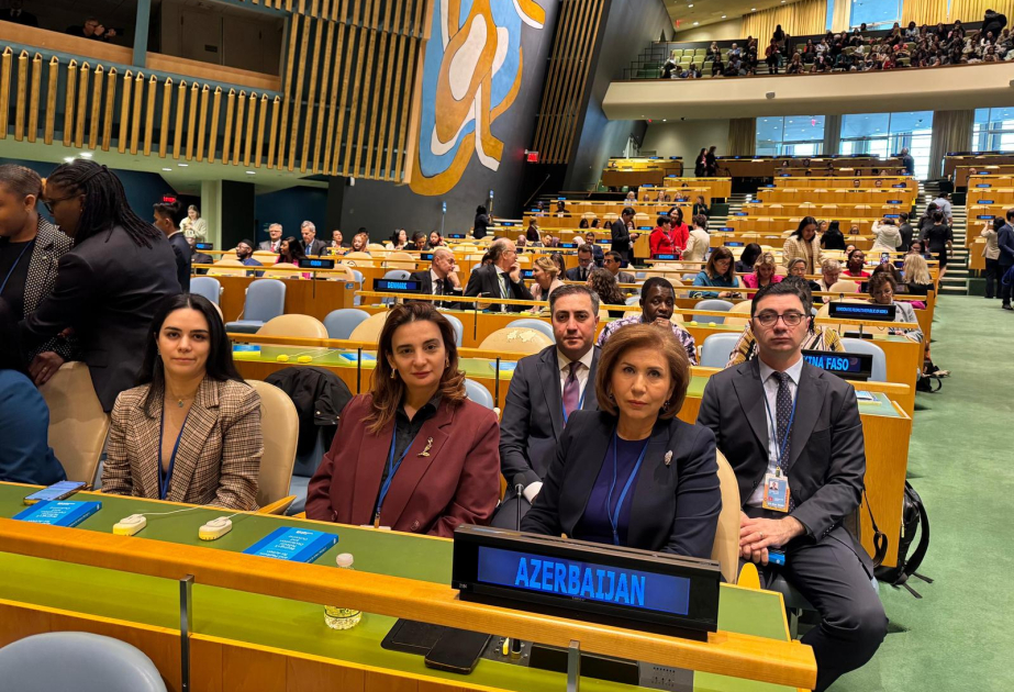L’Azerbaïdjan représenté à la 69e session de la Commission de la condition de la femme des Nations Unies