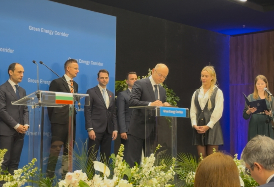 Azerbaijan, Georgia, Hungary and Romania sign Joint letter on Green Energy Corridor in Budapest