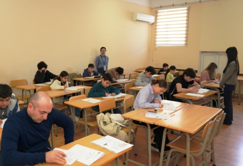Azərbaycan Dillər Universitetində Çin dili üzrə ixtisas imtahanları keçirilib