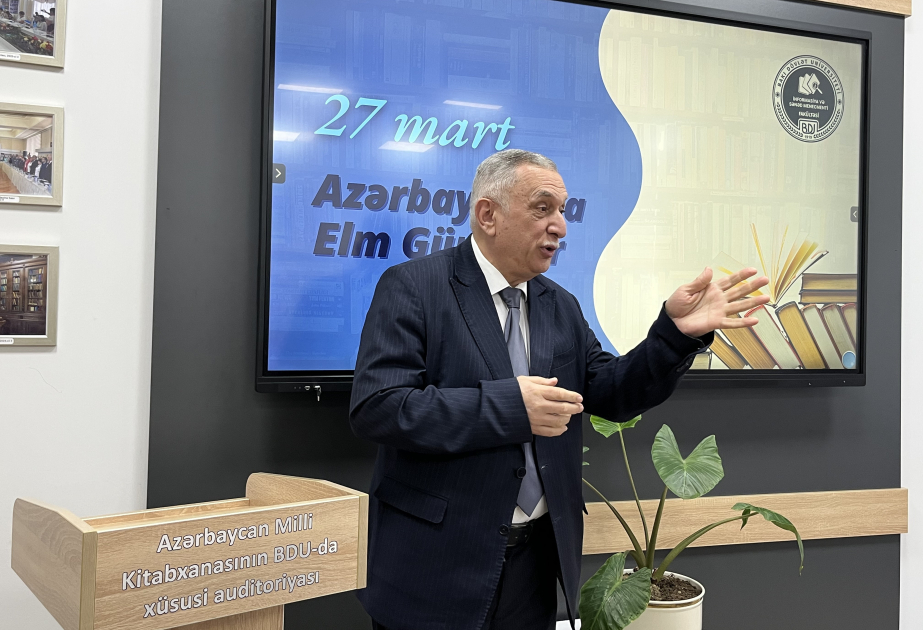 «Развитие науки как приоритет государственной политики в Азербайджане» - семинар в БГУ