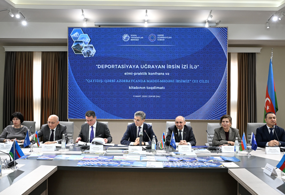 “Deportasiyaya uğrayan irsin izi ilə” mövzusunda elmi-praktik konfrans keçirilib