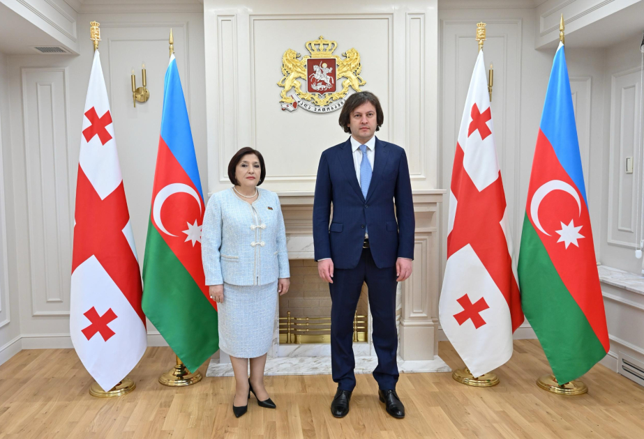 Gürcüstanın Baş naziri Milli Məclisin sədri ilə görüşüb YENİLƏNİB