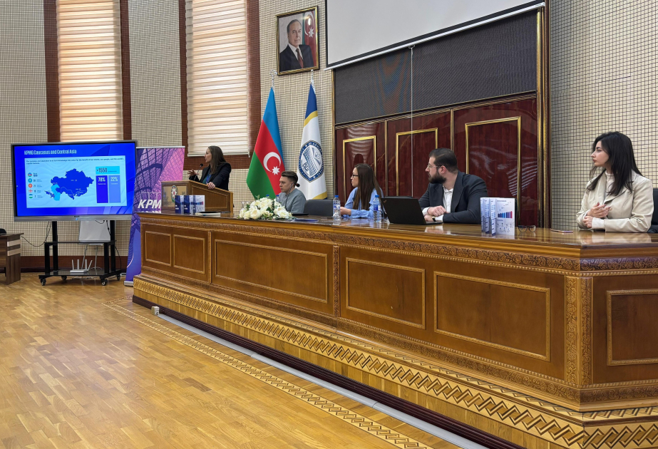 Студентам БГУ рассказали о возможностях трудоустройства в KPMG Azerbaijan