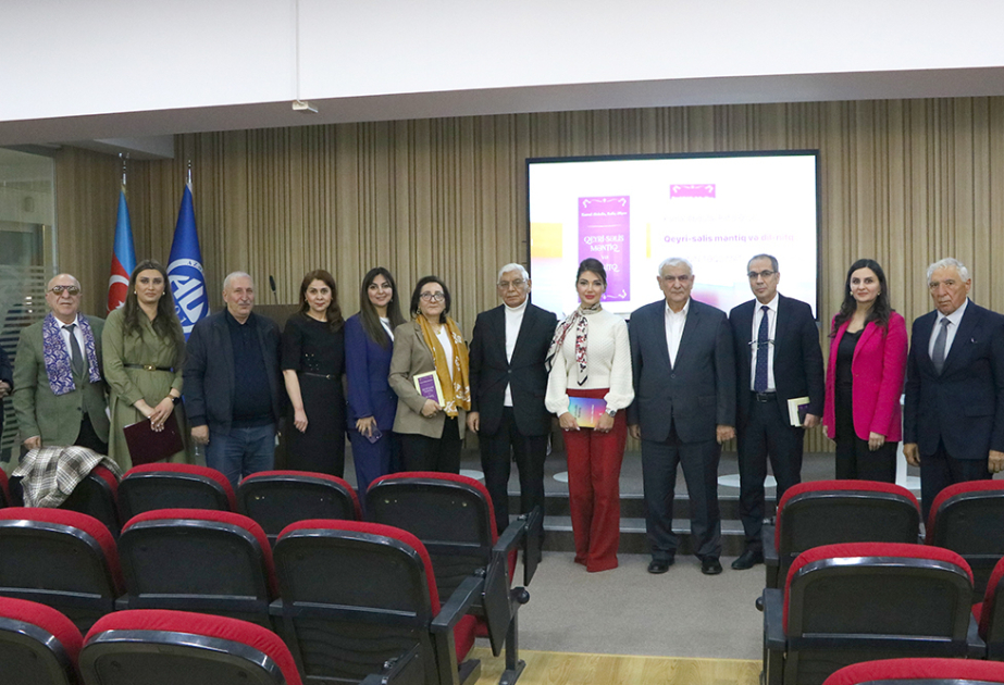 Azərbaycan Universitetində “Qeyri-səlis məntiq və dil-nitq” kitabının təqdimatı keçirilib