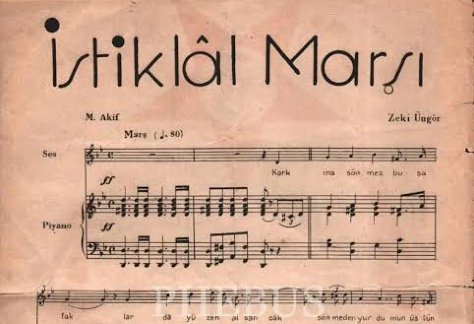 Türkiyənin 104 yaşlı İstiqlal Marşının maraqlı hekayəsi