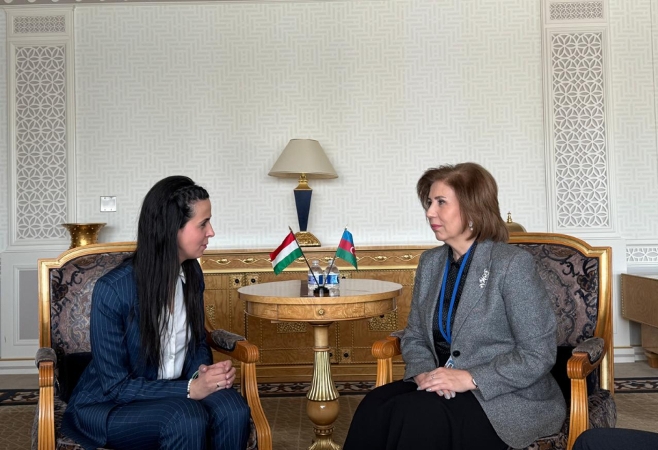 رئيسة لجنة شؤون الأسرة تجتمع مع وزيرة الدولة الهنغارية لشؤون الأسرة في نيويورك
