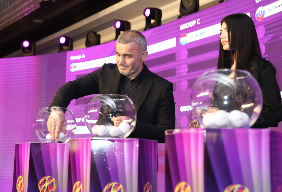 Bakıda keçiriləcək minifutbol üzrə dünya çempionatının püşkü atılıb, qrupların tərkibi bəlli olub