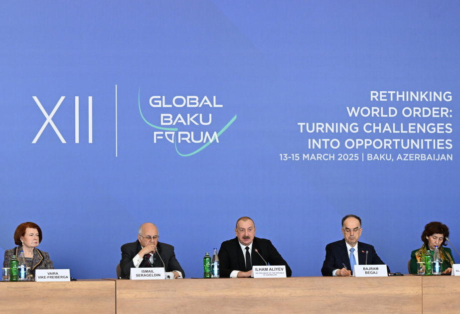 Präsident Ilham Aliyev: Globales Baku-Forum ist zu einer der führenden internationalen Plattformen geworden