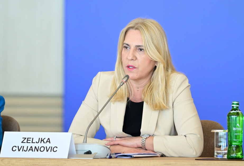 Željka Cvijanović: Challenges at 12th Baku Global Forum may turn into opportunities