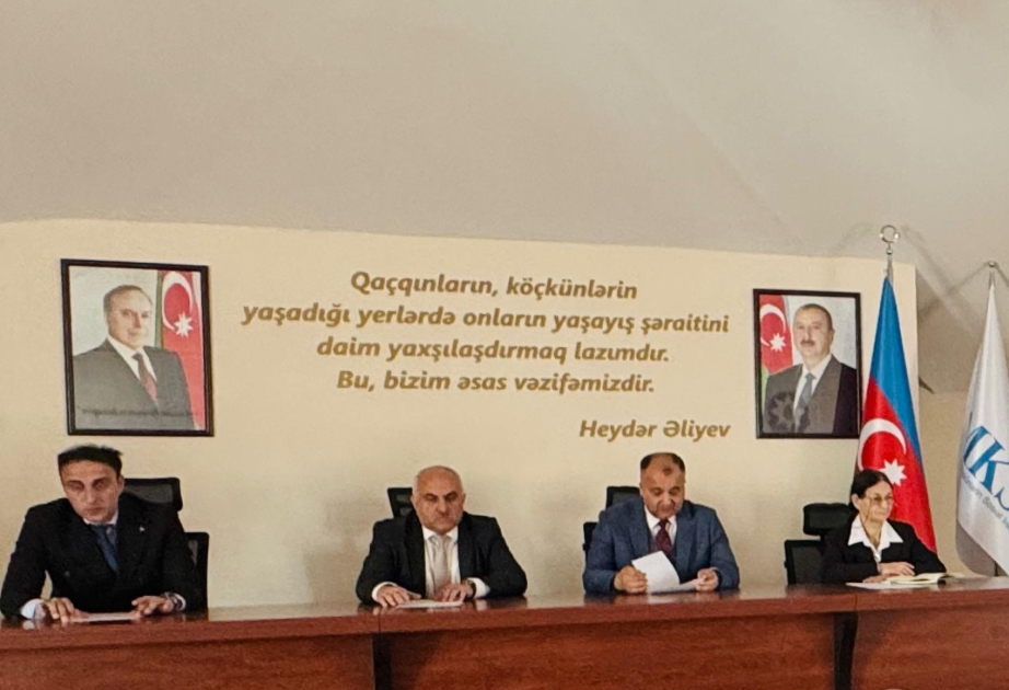 Keçmiş məcburi köçkünlər sosial müdafiə tədbirləri və mina təhlükəsi ilə bağlı maarifləndirilir