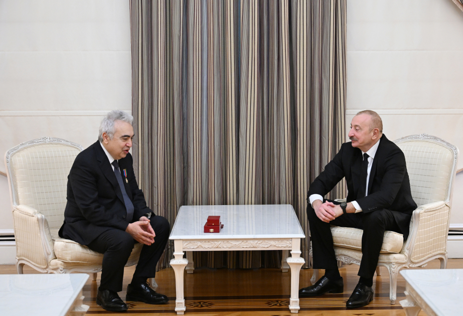 El Presidente de Azerbaiyán recibió al Director Ejecutivo de la Agencia Internacional de la Energía ACTUALIZADO