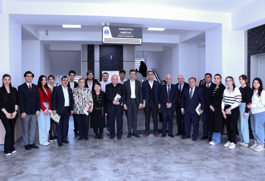 BDU-da “Günəbaxan” uşaq jurnalının və “Məbəd” esselər toplusunun təqdimatı keçirilib