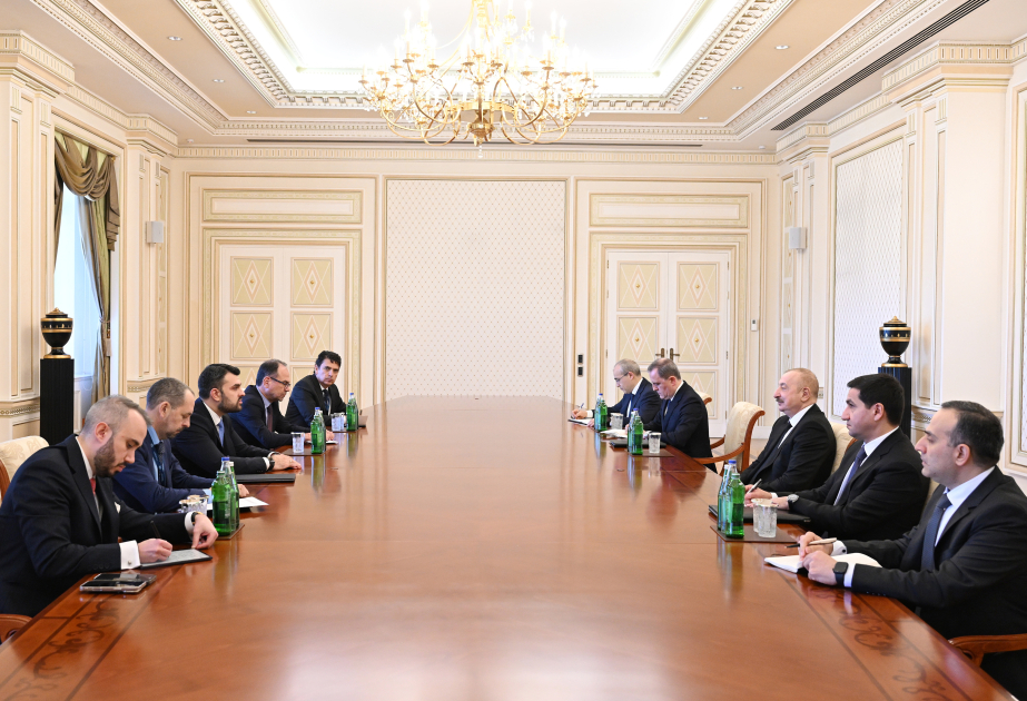 伊利哈姆·阿利耶夫总统会见保加利亚外长