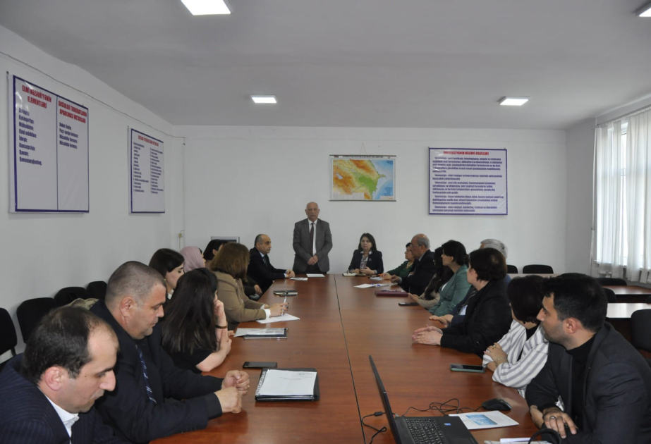 Mingəçevir Dövlət Universitetində “Elm Günü”nə həsr olunmuş elmi konfrans keçirilib